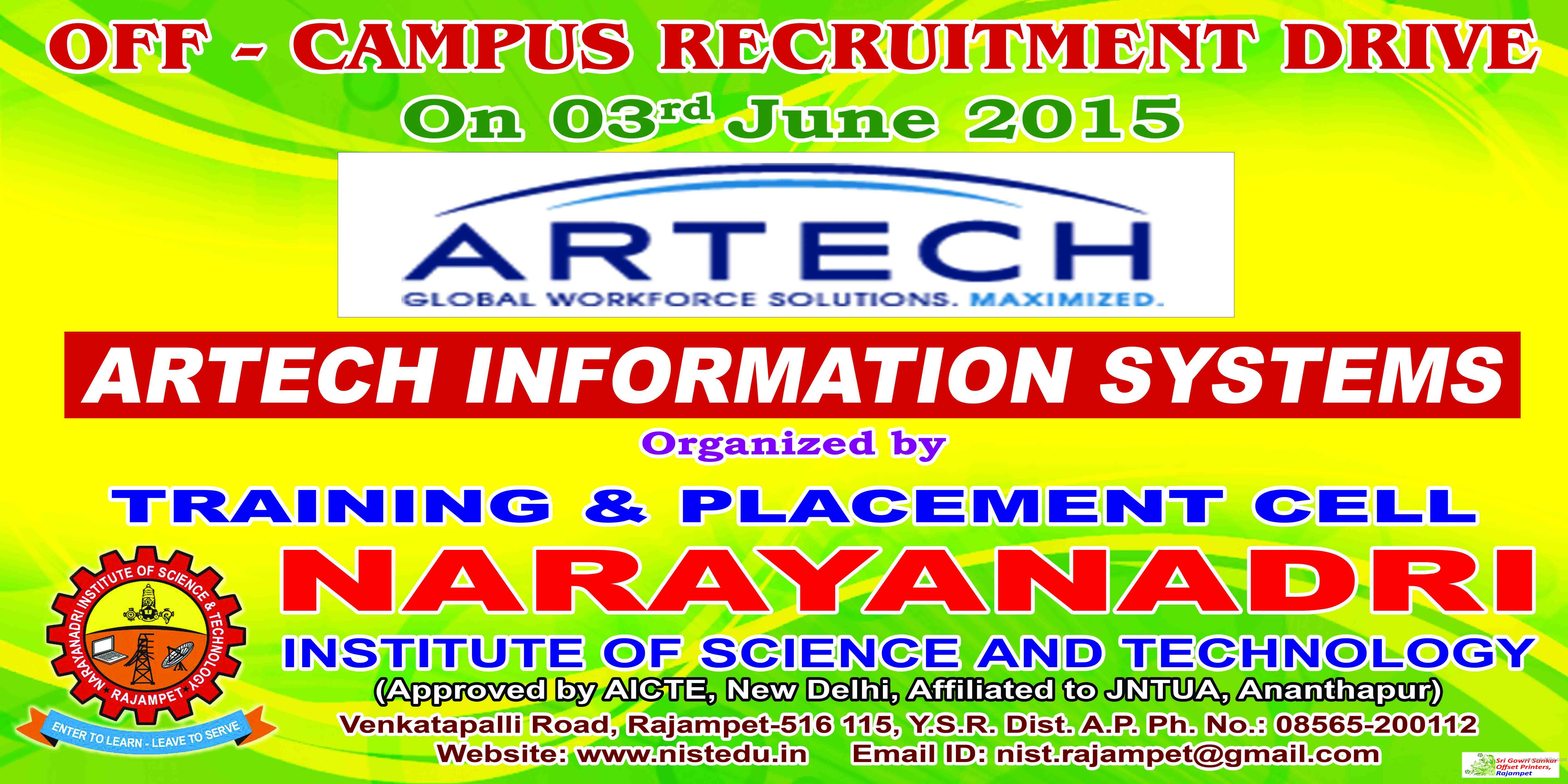 Campus Placement drive 