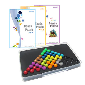 Beads Triangle Puzzle for Brain Training