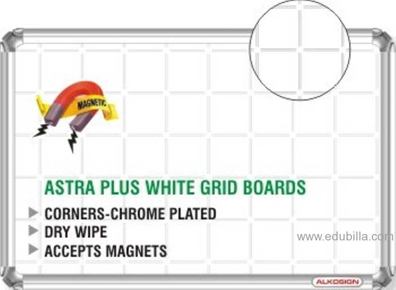 Astra Plus White Grid Board